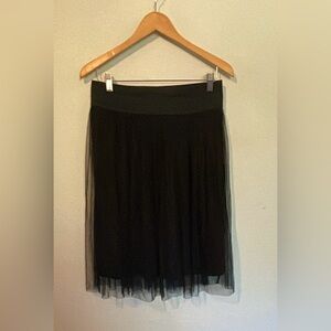 Black whimsigoth witchy skirt size large